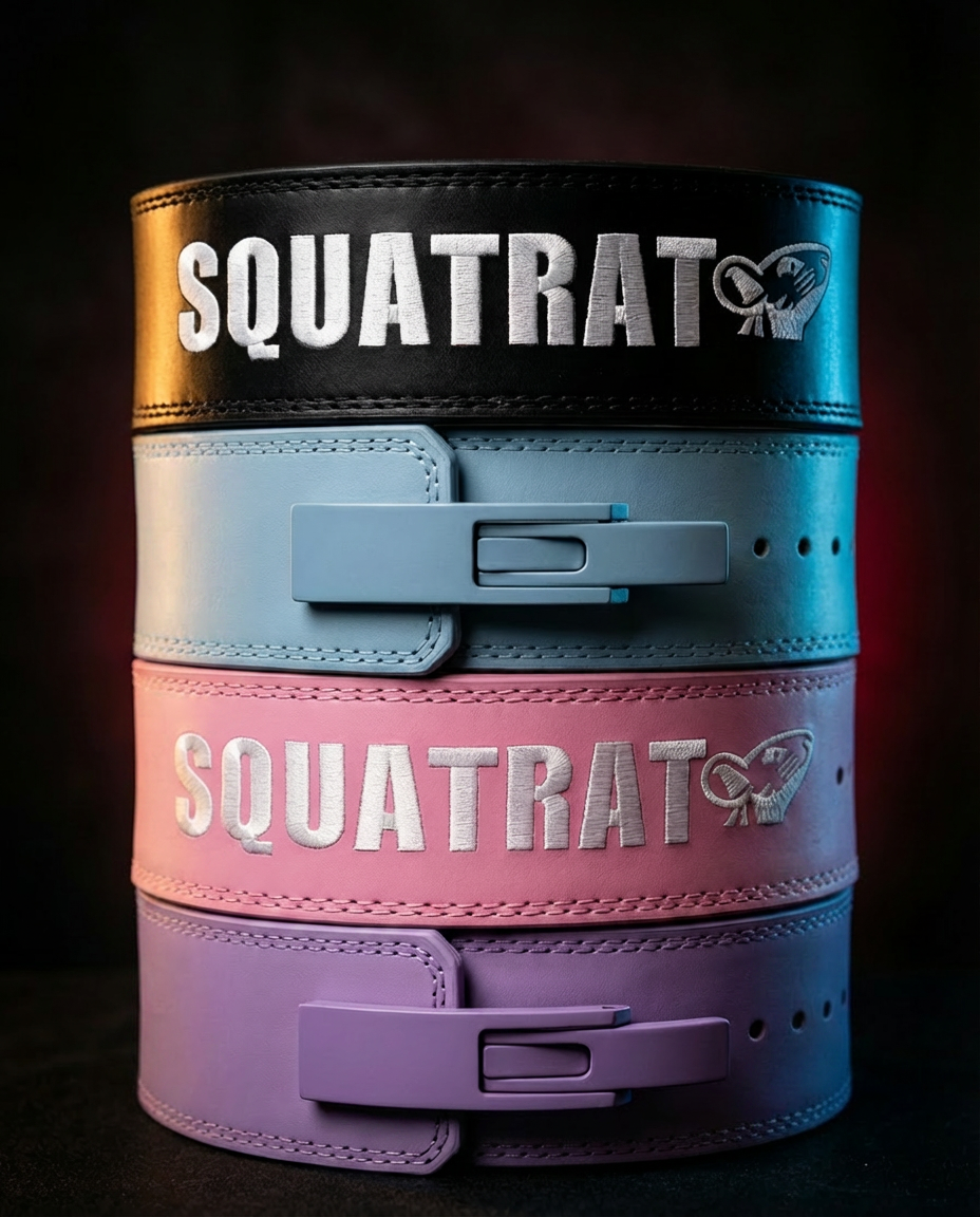 SQUATRAT Lever Gürtel Stapel Leder